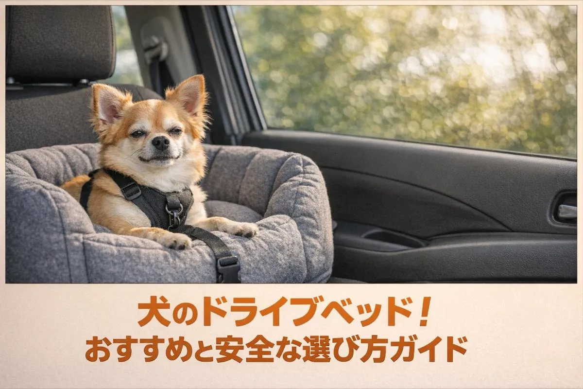 犬のドライブベッド!おすすめと安全な選び方ガイド